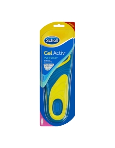 Scholl Gelactiv Palmilha Gel Uso Diário Mulher X2
