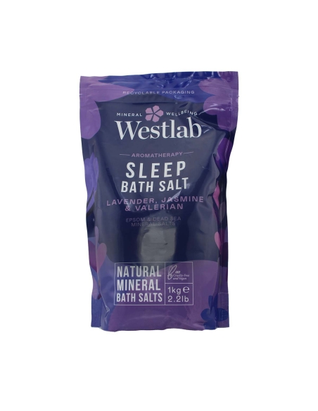 Westlab Sais de Banho de Epsom e Minerais do Mar Morto 1kg