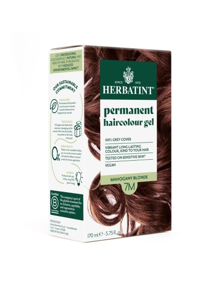 Herbatint Gel Colorante Capilar Permanente 7M Louro Caju 150ml