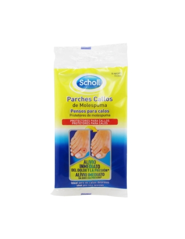 Scholl Pensos Calos Ovais Espuma Fina x9