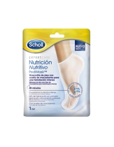 Scholl Máscara de Pés Nutritiva 1 Par
