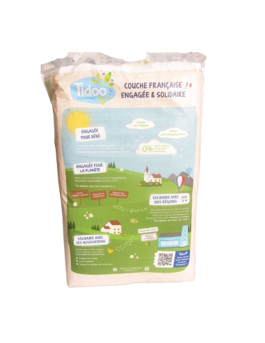 Tidoo Fraldas Recém-Nascido 2S (3-6Kg) 58 unidades