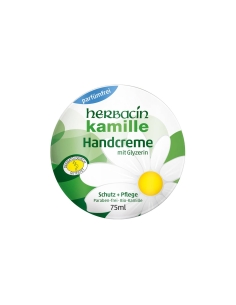 Herbacin Kamille Creme Mãos Sem Perfume Lata 75ml