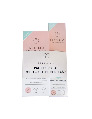 Ferti-Lily Pack Copo e Gel