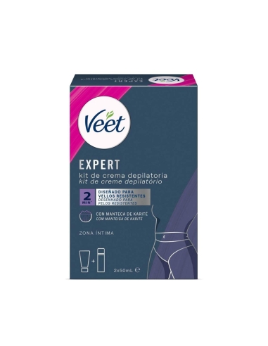 Veet Expert Kit de Creme Depilatório 2x50ml