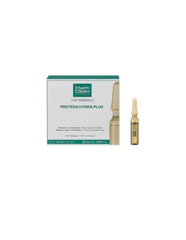 MartiDerm Proteos Hydra Plus Ampolas 30amp.