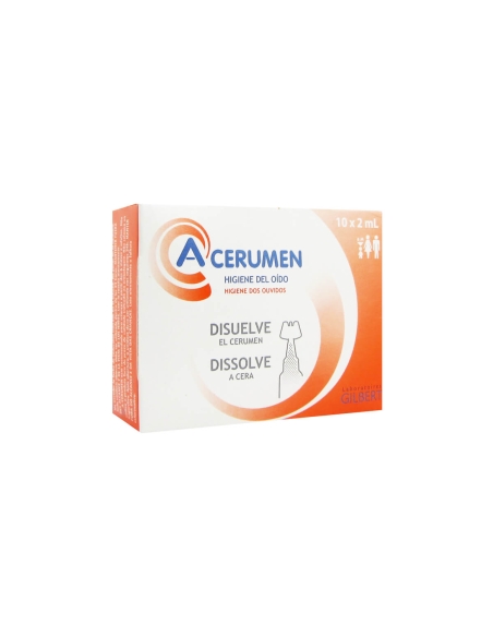 A-Cerumen Solução Auricular Monodoses 10x2ml