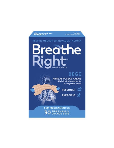 Breathe Right Tiras Nasais Grandes X30