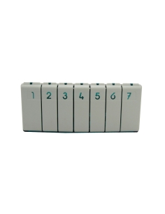 Pilbox City Dispensador de Comprimidos Semanal 2