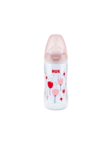 NUK First Choice Biberão Indicador Temperatura Silicone 0-6M M 300ml