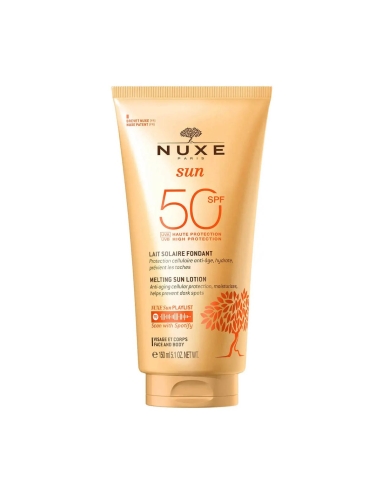 Nuxe Sun Leite Fundente Alta Protecção FPS50 150ml