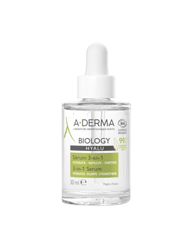 A-Derma Biology Hyalu Sérum 3 em 1 30ml