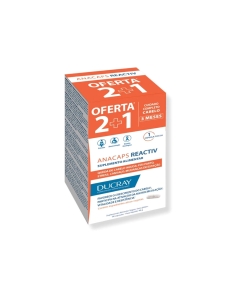Ducray Anacaps Reactiv Suplemento Alimentar 90 Cápsulas