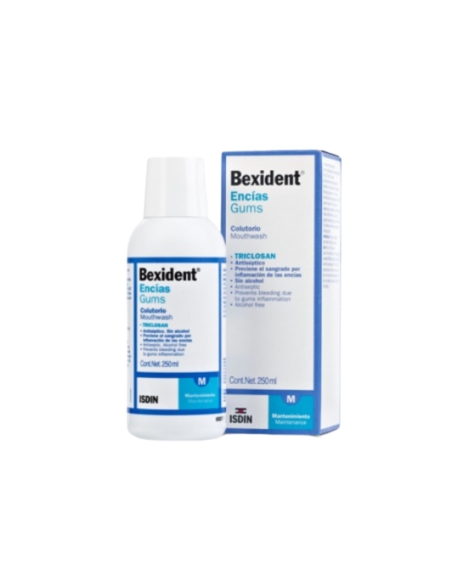 Bexident Manutenção Gengivas Triclosan Colutorio 250ml