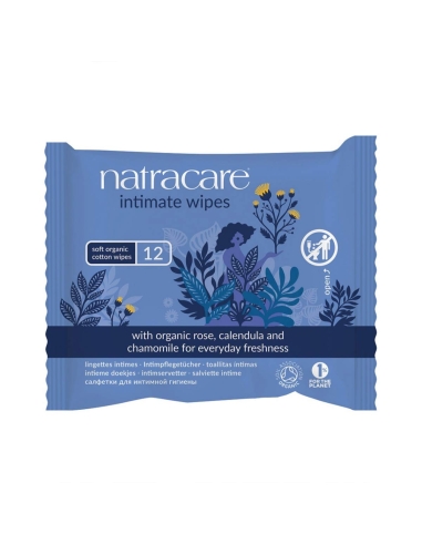 Natracare Toalhitas Intimas x12 Unidades