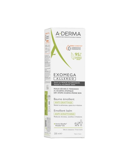 A-Derma Exomega Allergo Bálsamo Emoliente 200ml