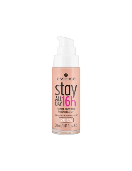 Essence Stay All Day 16h Long Lasting Foundation 20 Soft Nude 30ml
