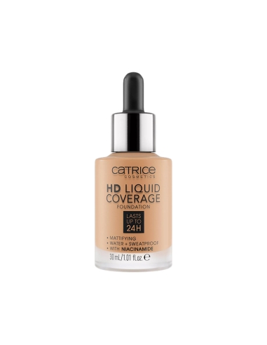 Catrice HD Liquid Coverage Foundation 046 Camel Beige 30ml