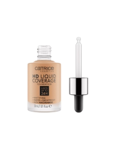Catrice HD Liquid Coverage Foundation 046 Camel Beige 30ml 2