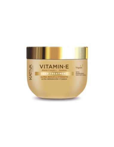Kativa Vitamin E Máscara Ultra Reparação e Força 300ml