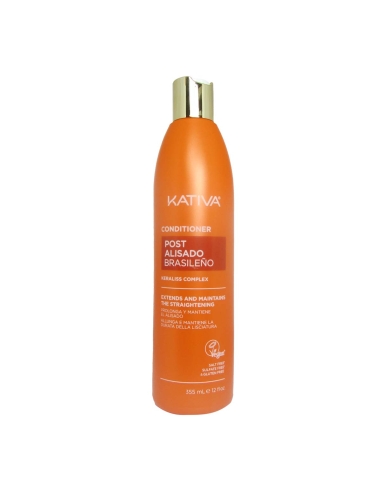 Kativa Post Alisado Condicionador Prolonga e Mantem o Alismento 355ml