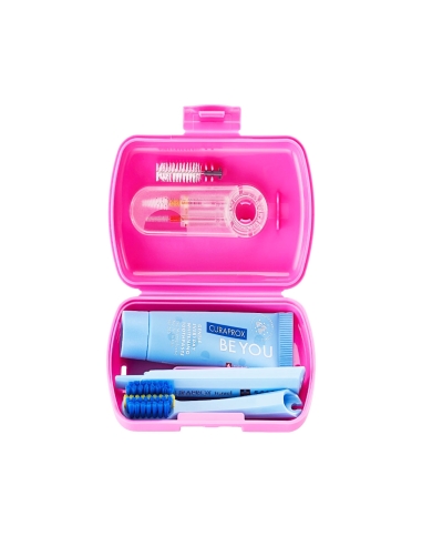 Curaprox Travel Set Ortho Rosa