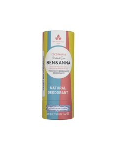 Ben Anna Desodorizante Natural Coco Mania Stick Tubo...
