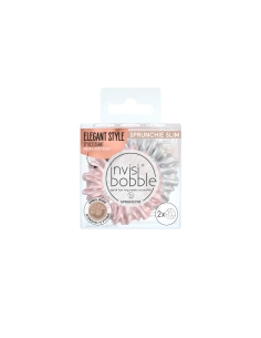 Invisibobble Sprunchie Slim Elástico de Cabelo Bella Chrome