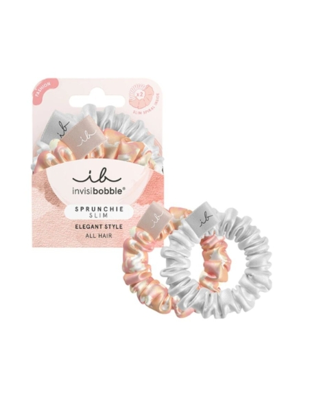 Invisibobble Sprunchie Slim Elástico de Cabelo Bella Chrome