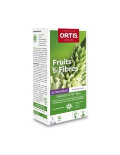 Ortis Frutos e Fibras Suave 12 Saquetas