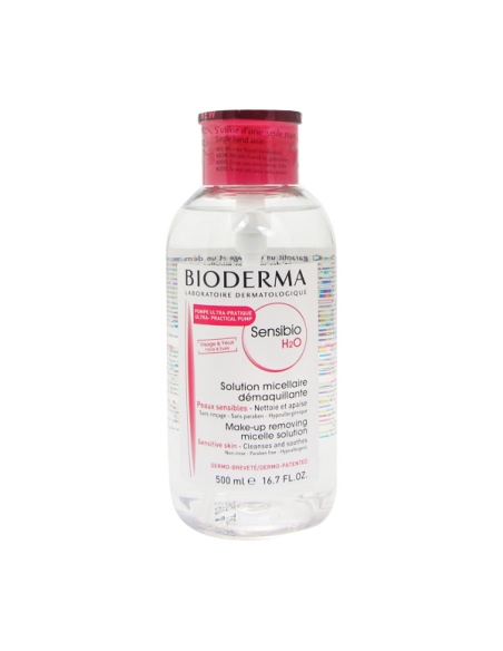 Bioderma Sensibio H2O Solução Micelar Pump Reverse 500ml
