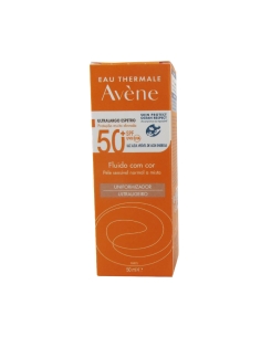 Avène Solar Fluido Com Cor SPF50+ 50ml 2