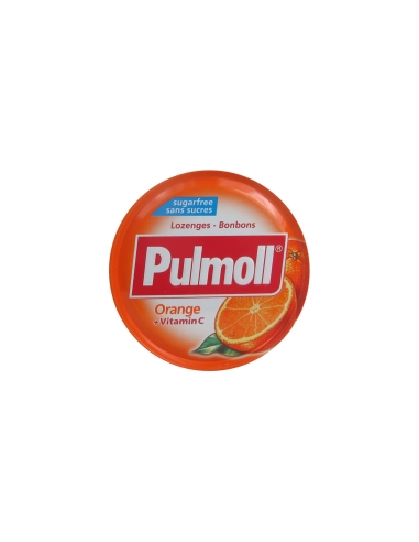 Pulmoll Pastilhas de Laranja com Vitamina C Sem Açúcar 45g