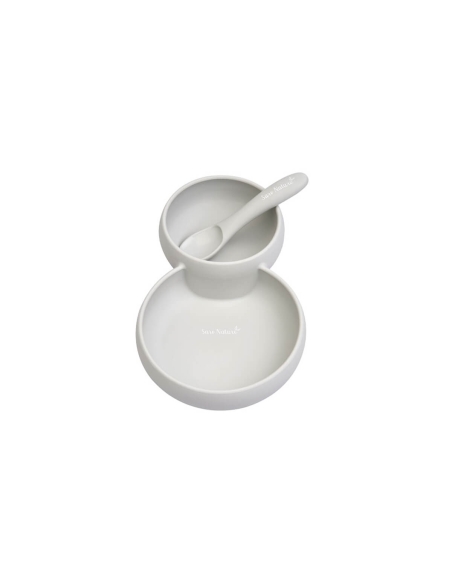 Saro Set Alimentação Silicone "Twin"