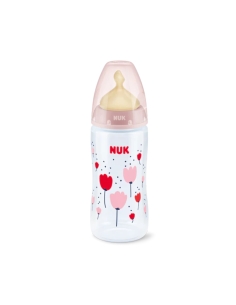 NUK First Choice Biberão Indicador Temperatura Látex 6+M...