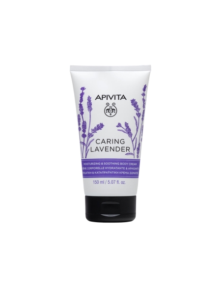 Apivita Caring Lavender Creme Corporal Hidratante e Calmante 150ml