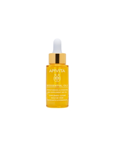 Apivita Beessential Oils Óleo de Dia Suplemento para Pele Fortificante e Hidratante 15ml