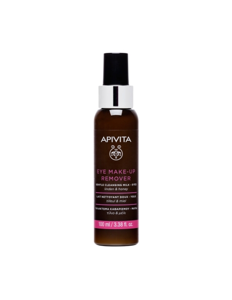Apivita Face Cleansing Leite Desmaquilhante Suave Olhos 100ml