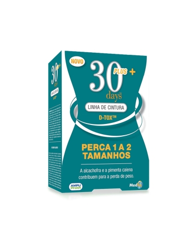 30 Days Linha de Cintura D Tox 120 Comprimidos