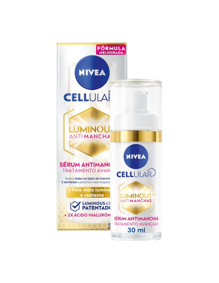 Nivea Cellular Luminous630 Antimanchas Sérum Tratamento Avançado Rosto 30ml