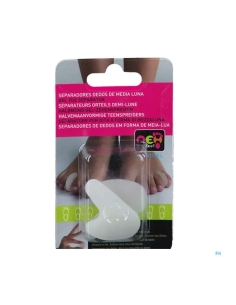 Neh Feet Separadores de Dedos em Forma de Meia-Lua M 2...