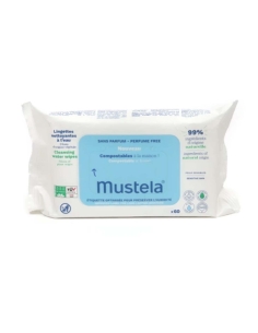 Mustela Toalhitas Limpeza Sem Perfume 60 Unidades