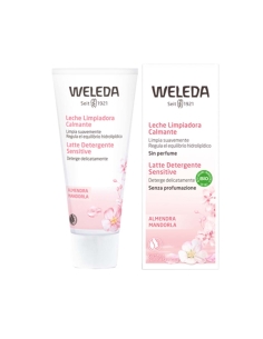 Weleda Leite de Limpeza Calmante de Amêndoa 75ml