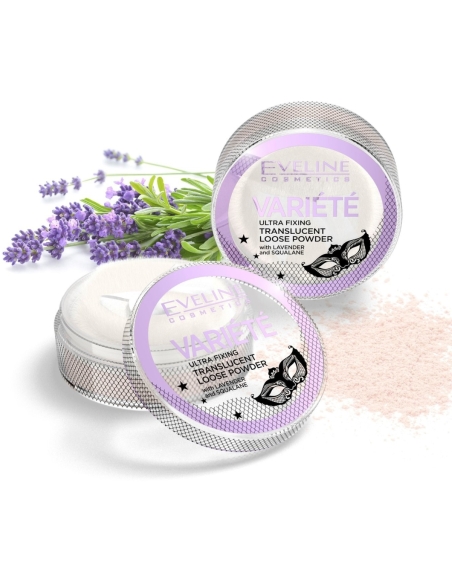 Eveline Cosmetics Variété Pó Solto Lavanda e Esqualeno 5g