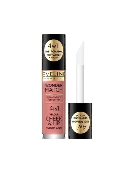 Eveline Wonder Match 4in1 Cheek and Lip 01 4,5ml