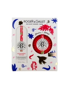 Roger Gallet Pack Gingembre Rouge Água Perfumada 30ml e...