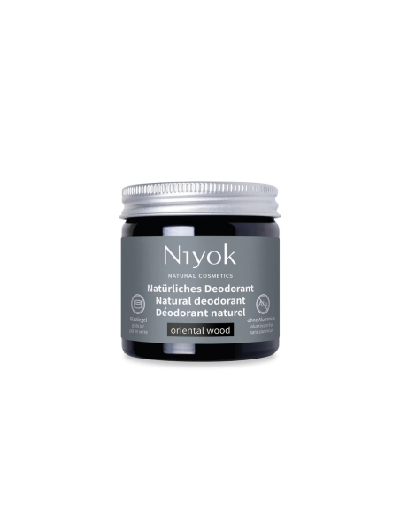 Niyok Creme Desodorizante Natural Oriental Wood 40ml