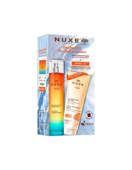 Nuxe Sun Coffret Água Perfumada + Gel Duche 200ml