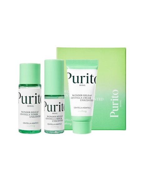 Purito Wonder Releaf Centella Unscented Mini Kit
