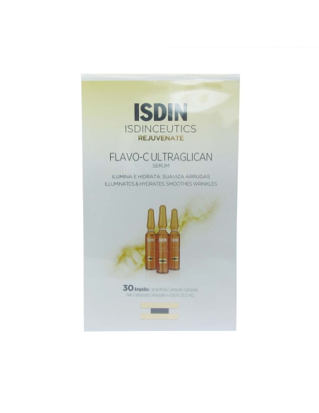 Isdinceutics Flavo-C Ultraglican 30 Ampolas x 2ml